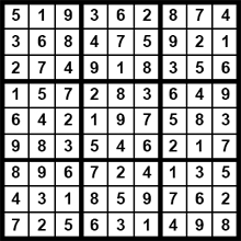 Lösung Sudoku 5