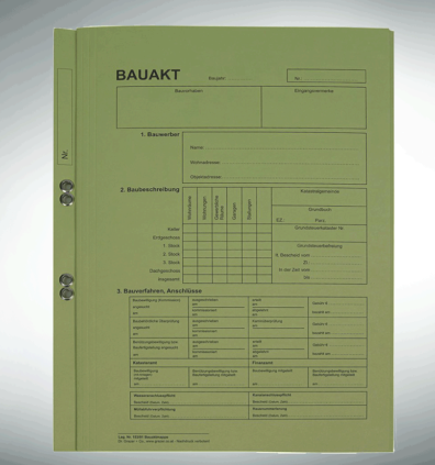 Bauaktmappen